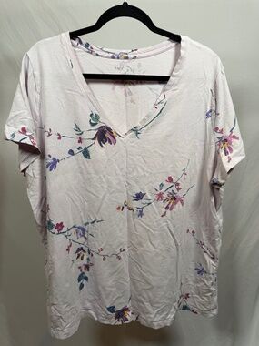 Ava & Viv lavender floral t-shirt